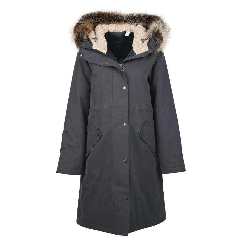 Barbour Belgrave Ladies Waterproof Jacket - Dark Navy