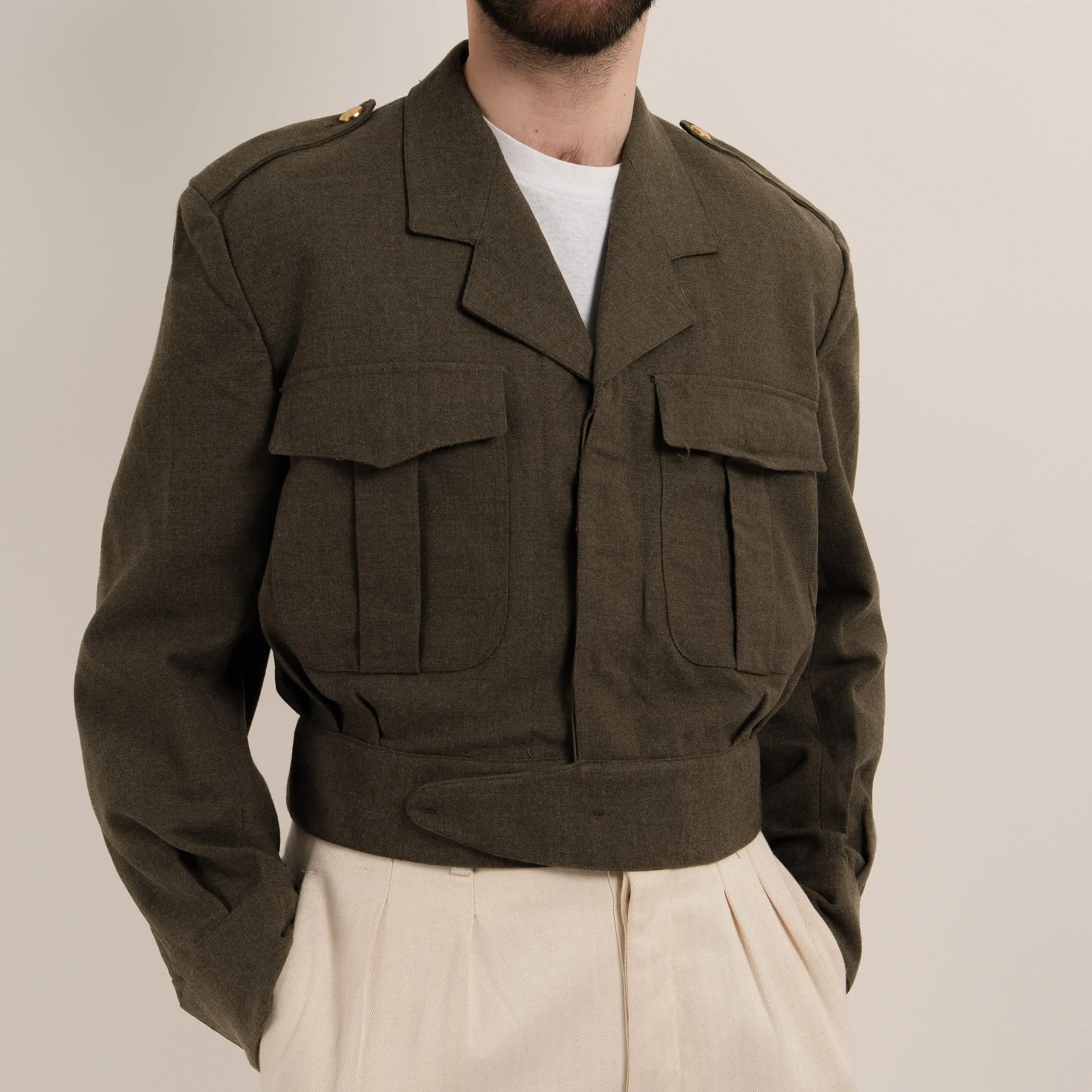 BELGIAN WOOL BATTLEDRESS