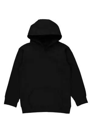 Boys Black Basic Hoodie