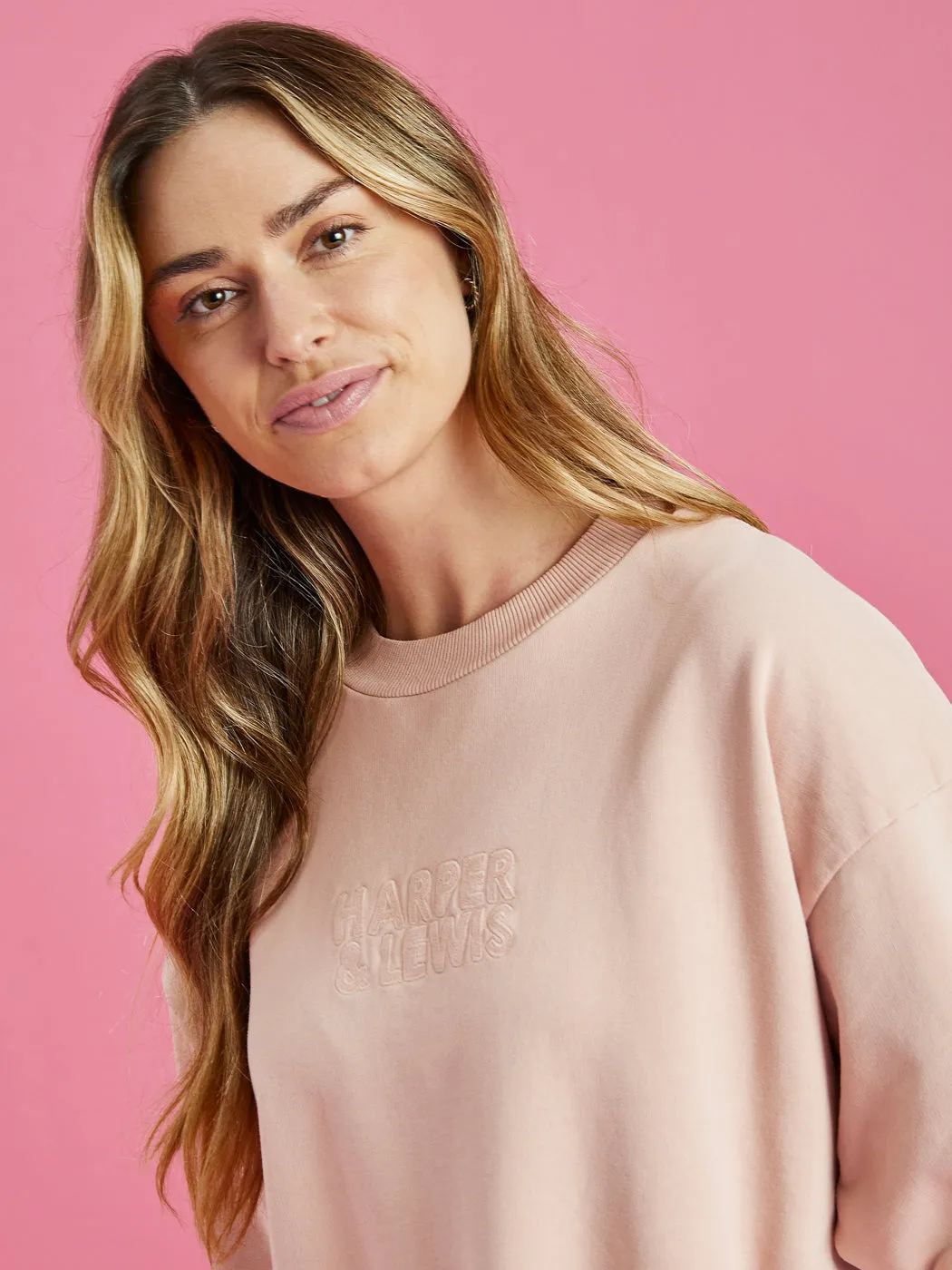 Camille Sweater Dusty Pink