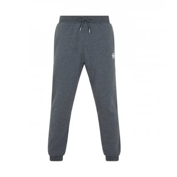 Canterbury Mens Tapered Fleece Cuff Pant Charcoal