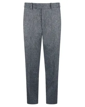 Donegal Tweed Suit Trouser - Grey