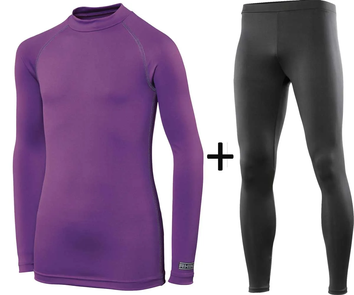 Kids' Rhino Thermal Baselayer COMBO {RH01B/RH11B}