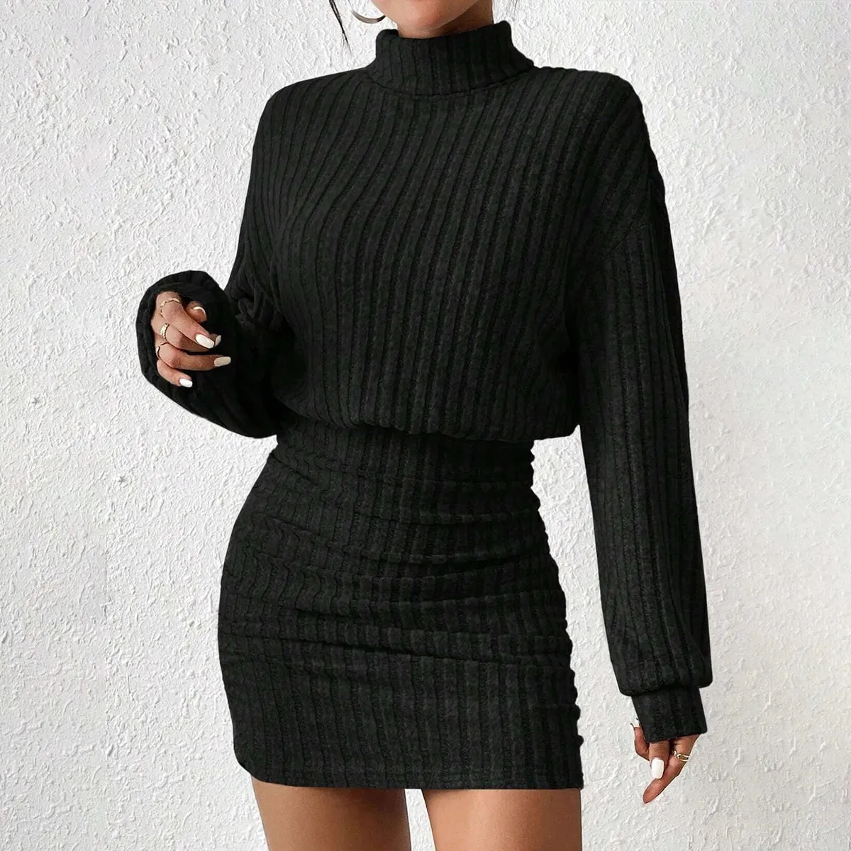 Knitted Pullover  Dresses