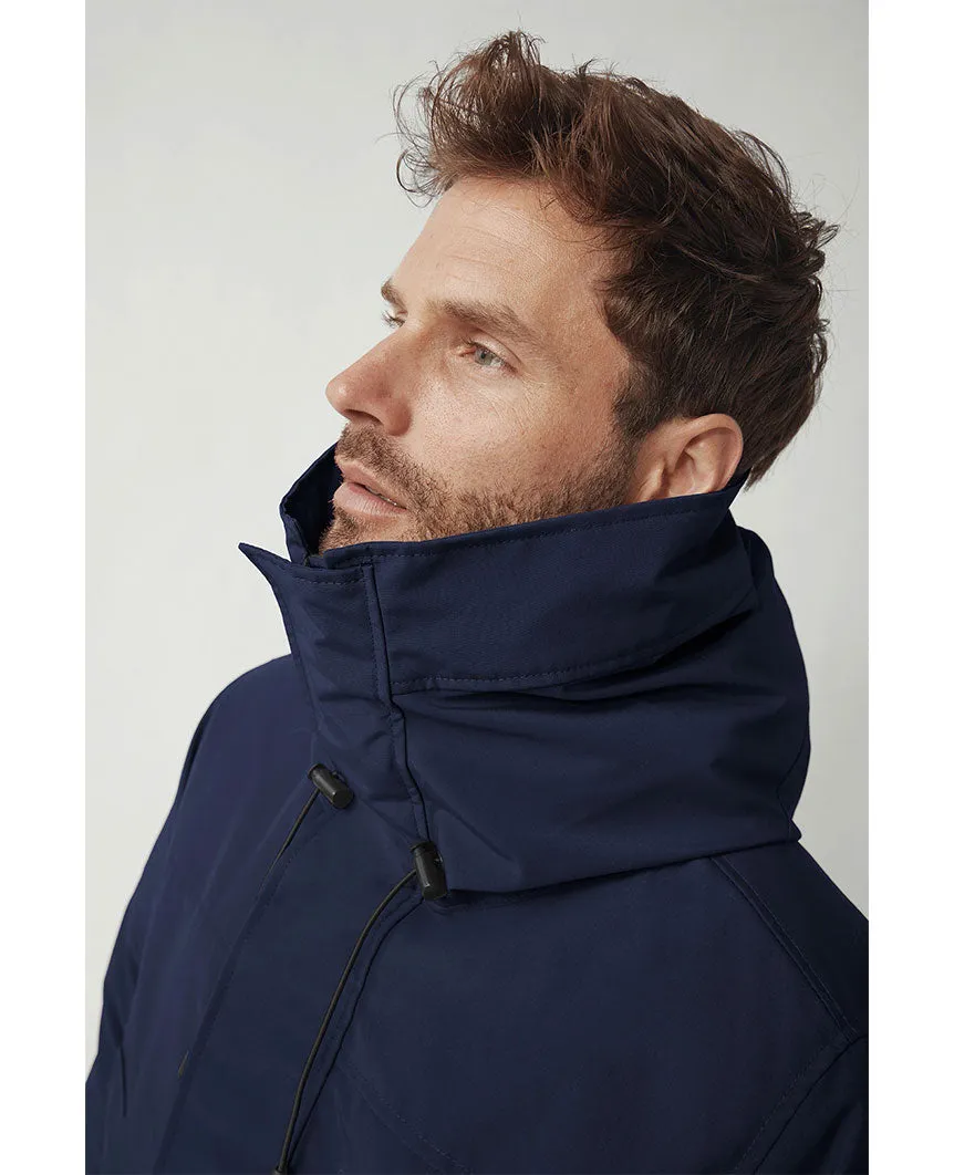 Langford Mens Parka Atlantic Navy