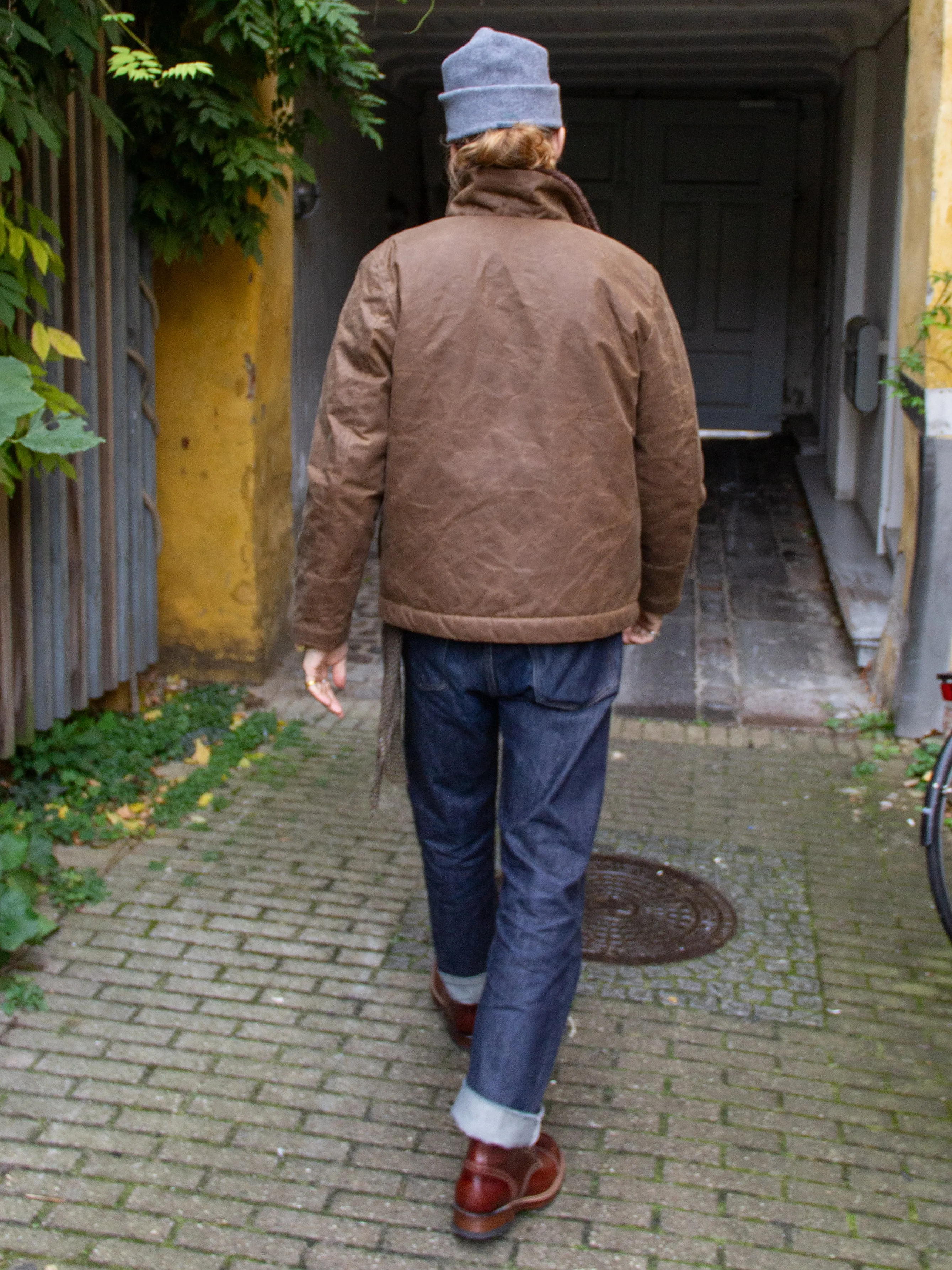 Manifattura Ceccarelli, New Deck Jacket, Dark Tan