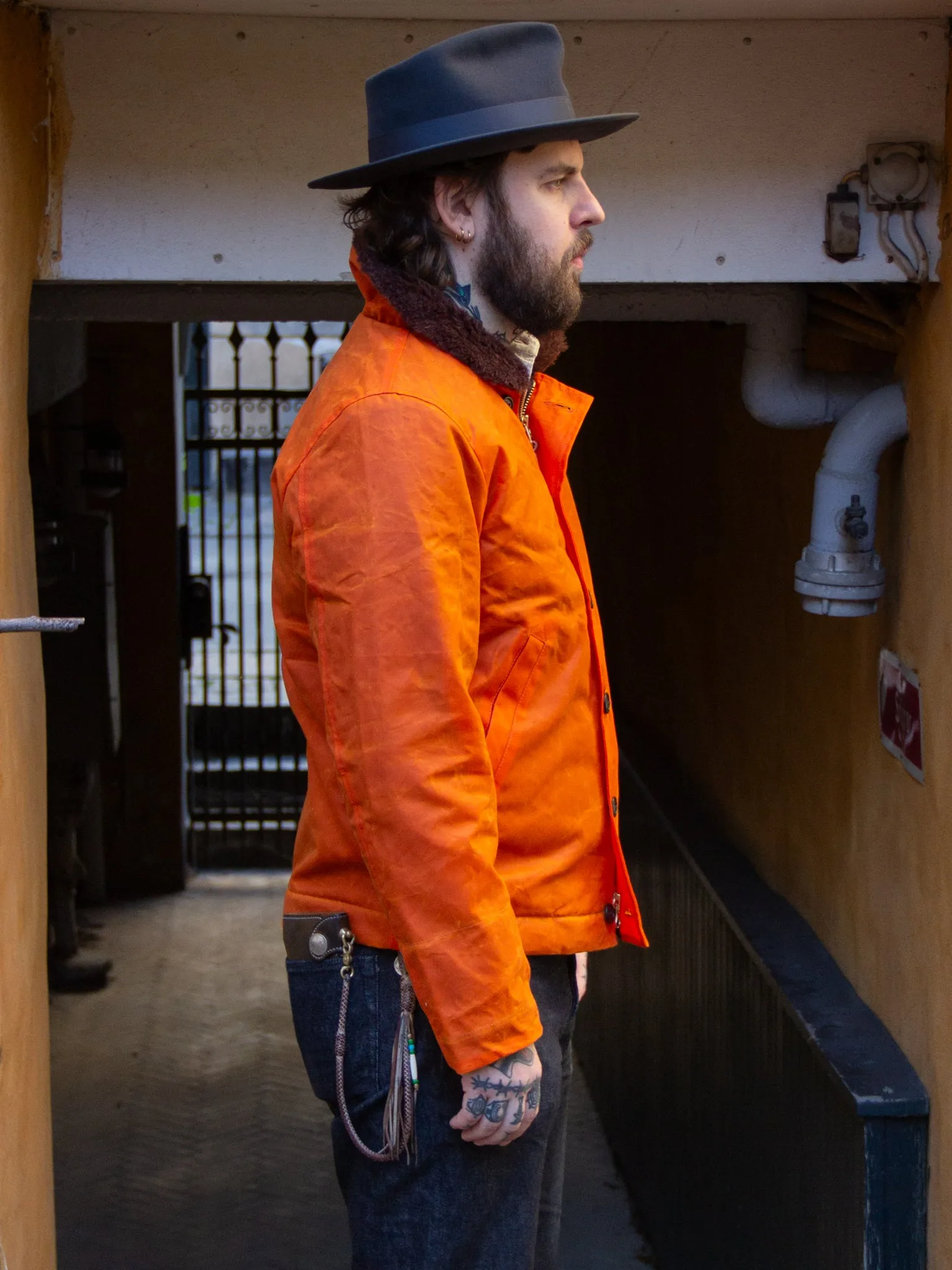 Manifattura Ceccarelli, New Deck Jacket, Orange