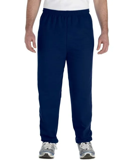 Men's Activewear Fleece Sweatpants with Elastic Waist and Drawstring