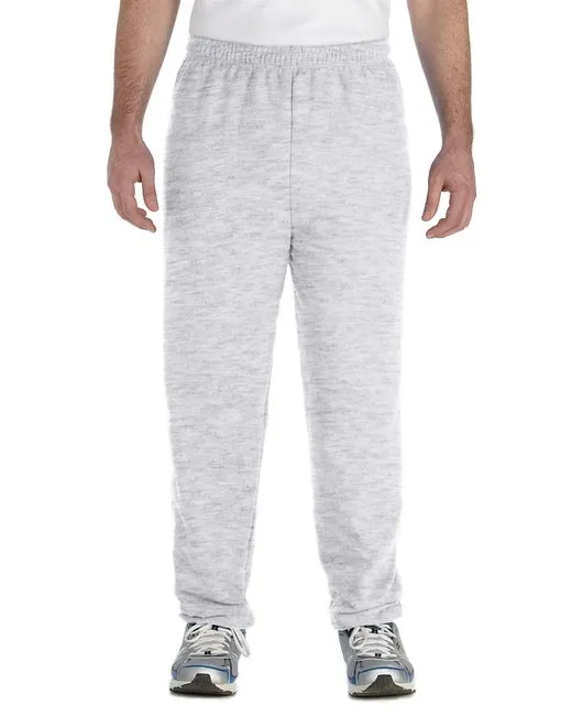 Men's Activewear Fleece Sweatpants with Elastic Waist and Drawstring