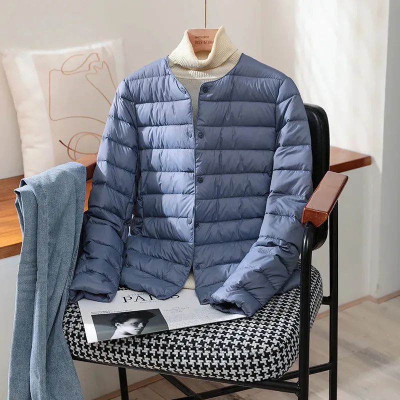 New Arrivals Autumn Winter Warm Women White Duck Down Slim Jackets