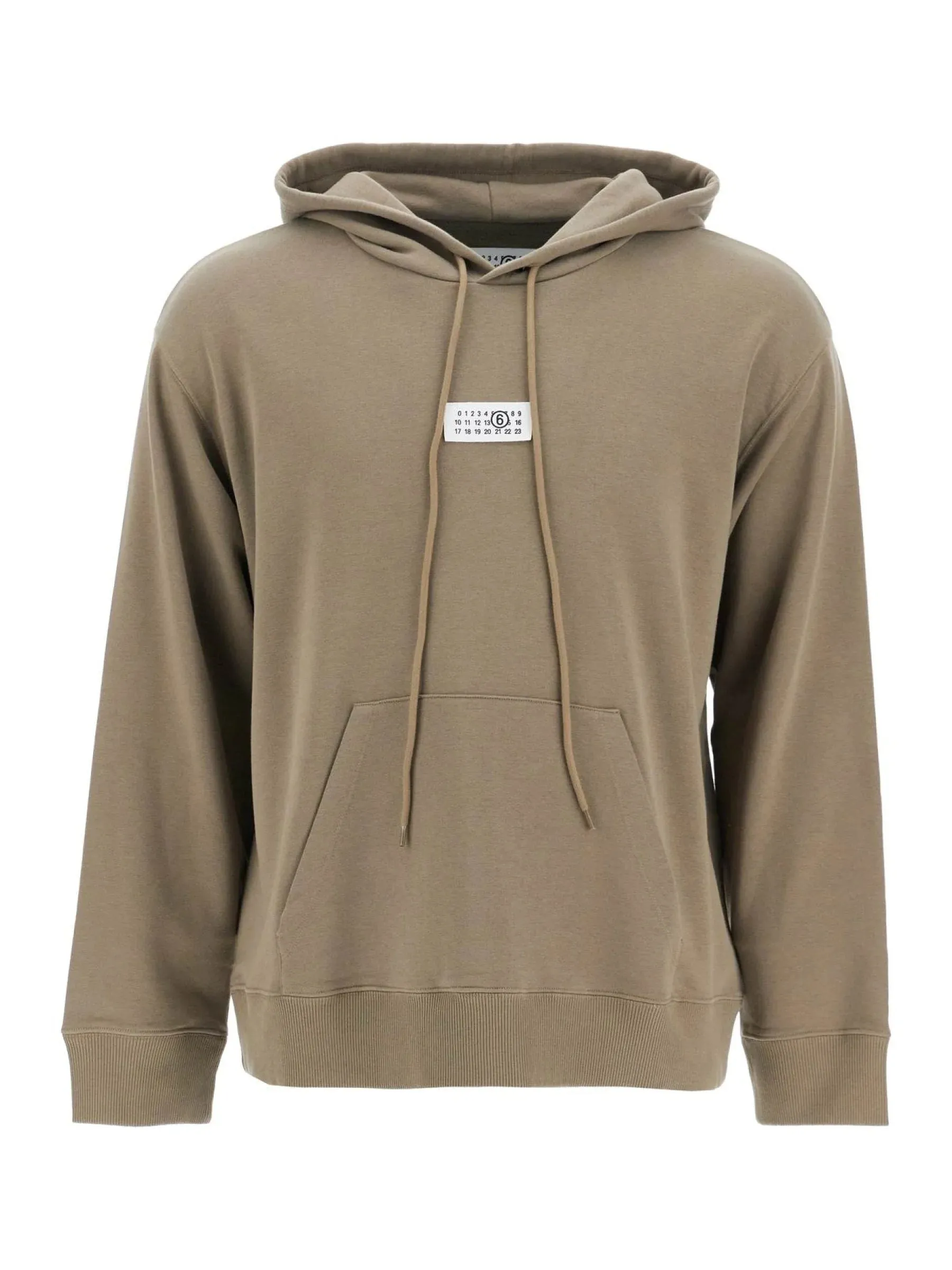 Numeric Logo Hooded Sweatshirt