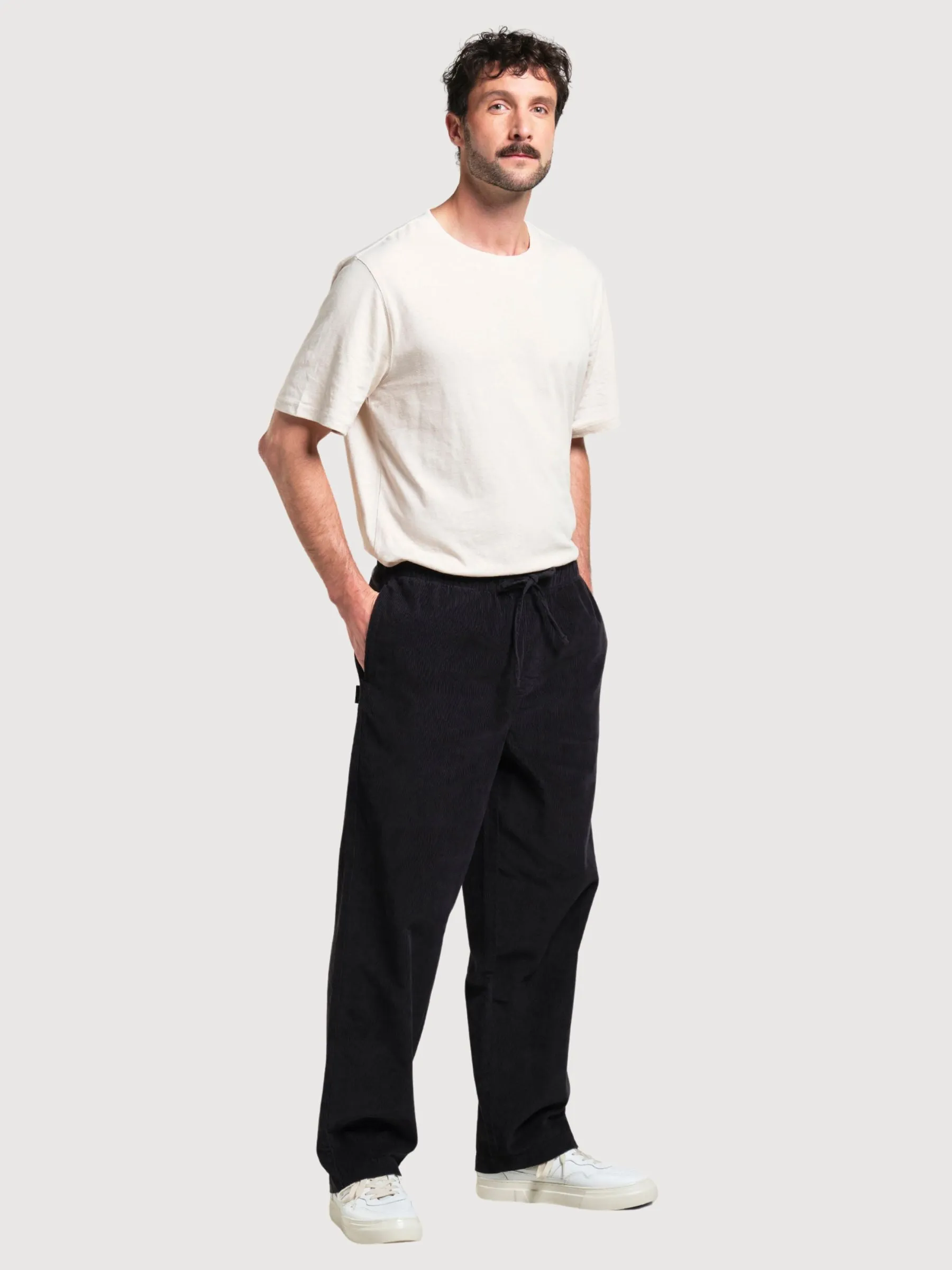 Pants Kitmoller Corduroy Black | Dedicated