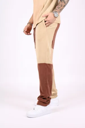 Polar Tonal Tan & Brown Fleece Jogger