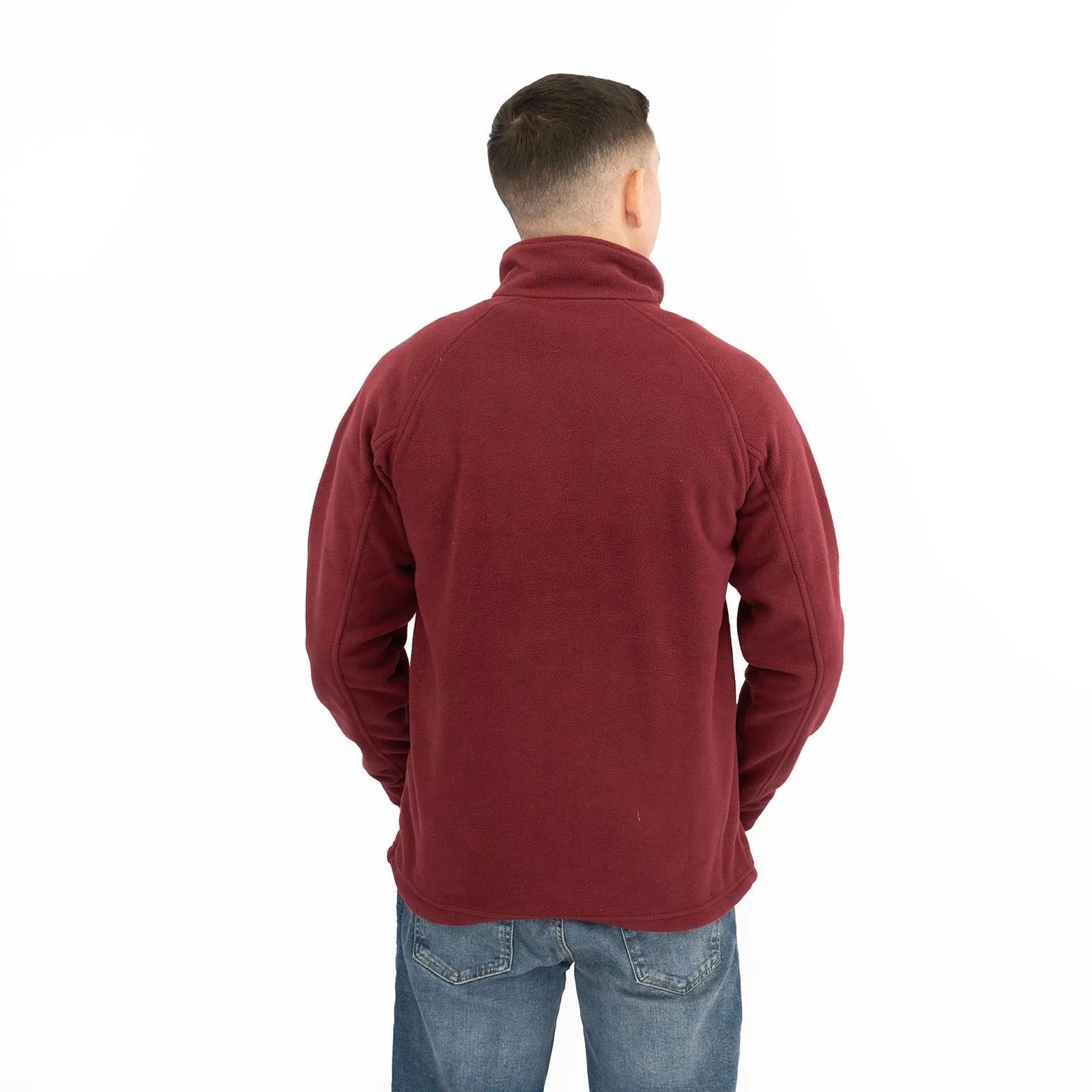 Regatta Thor Men's Fleece Jacket Burgundy Full Zip