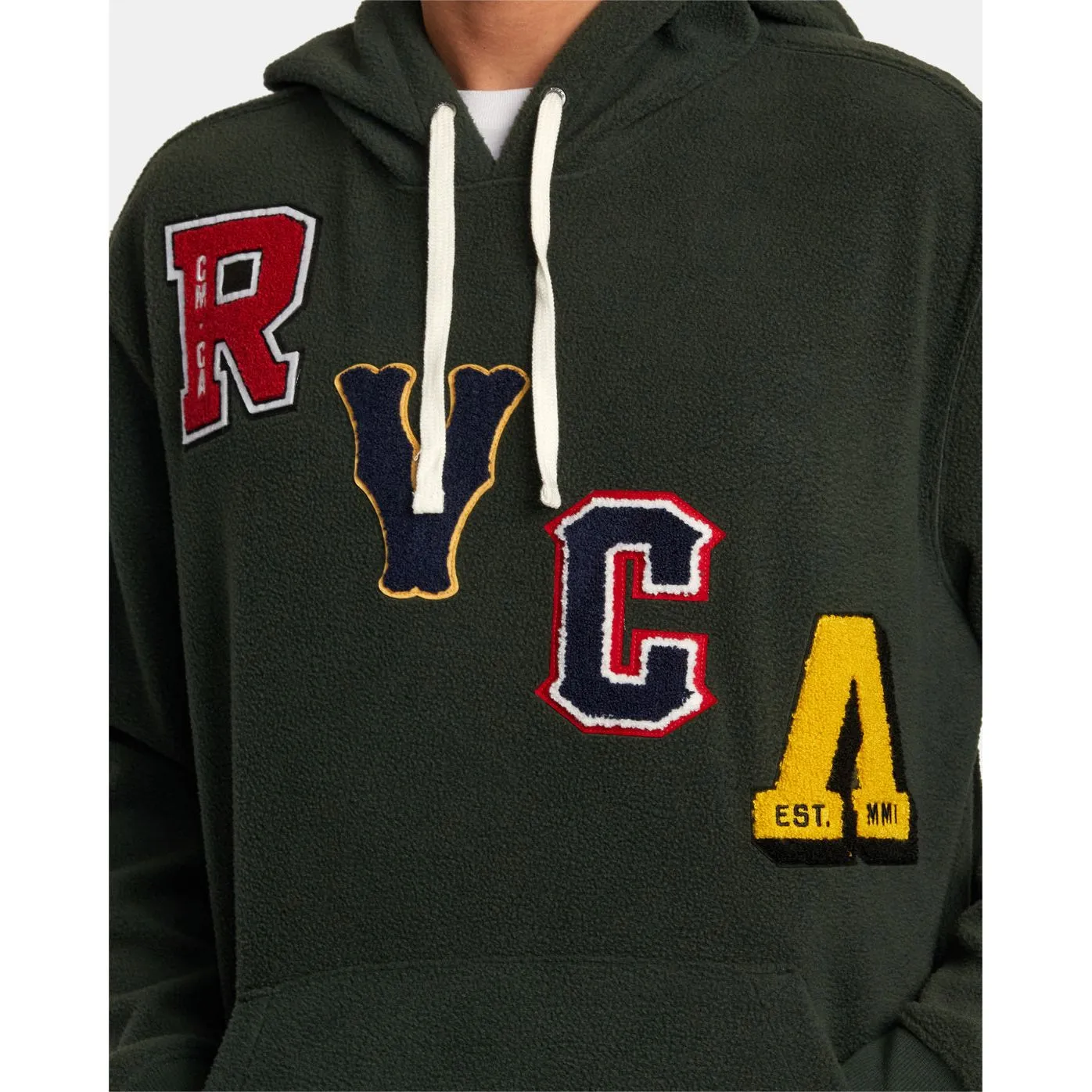 RVCA Letterman Hoody Hunter Green