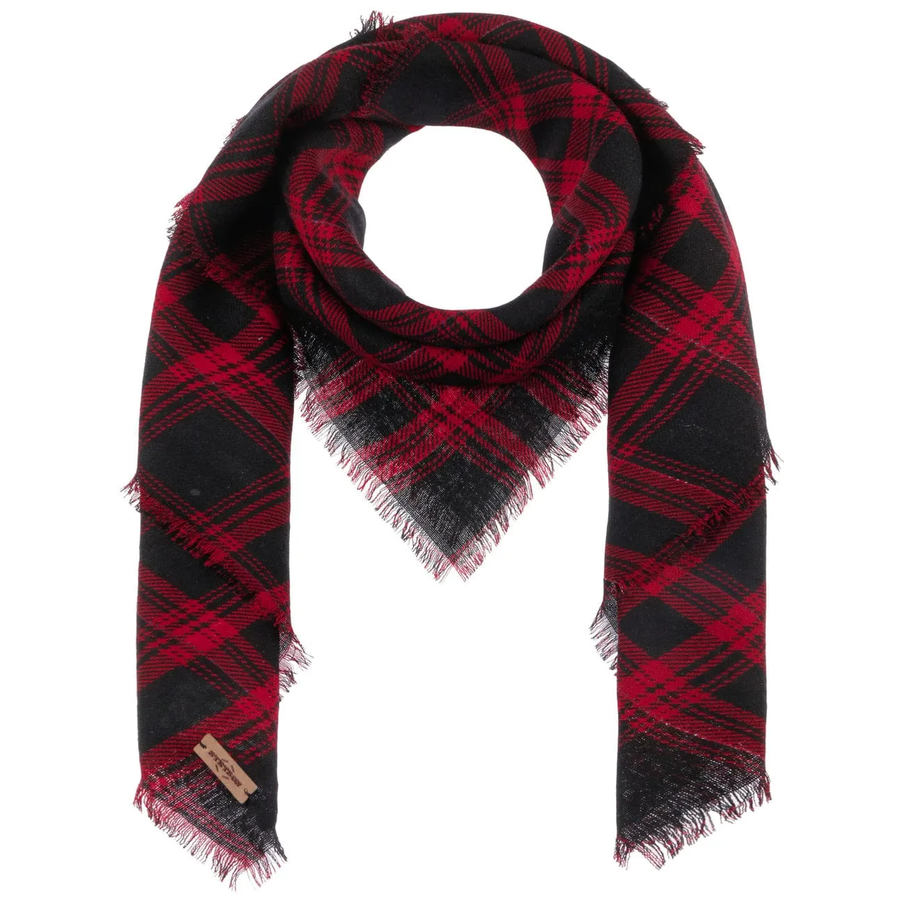 Shadow Plaid Scarf by Stetson