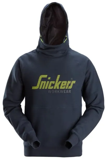 Snickers 2845 Logo Hoody Jumper over the head hoodie-2845