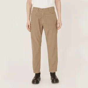 Tearaway Cotton Waffle Cord Jeans (Camel)