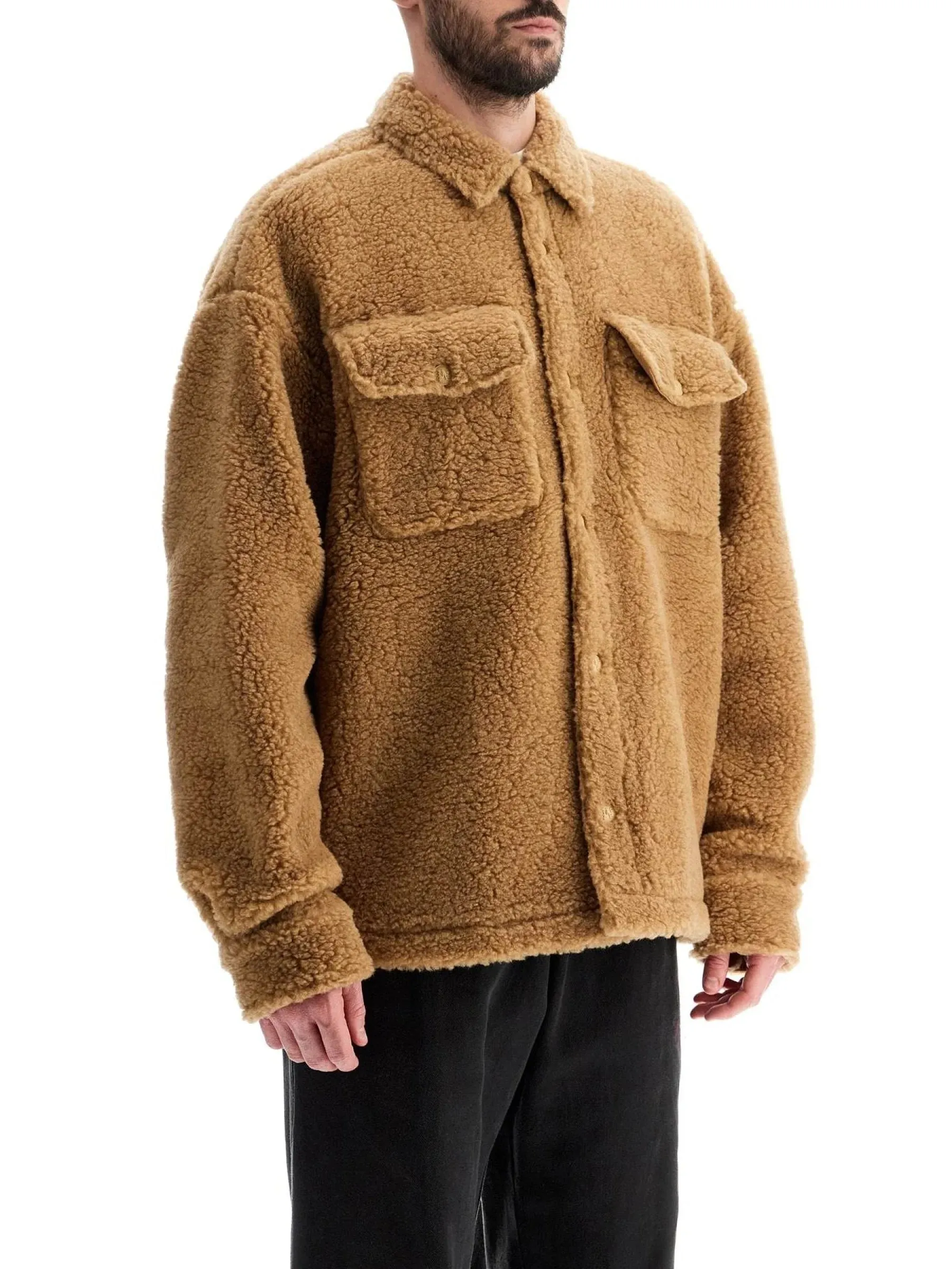 Teddy Bear Fleece Overshirt