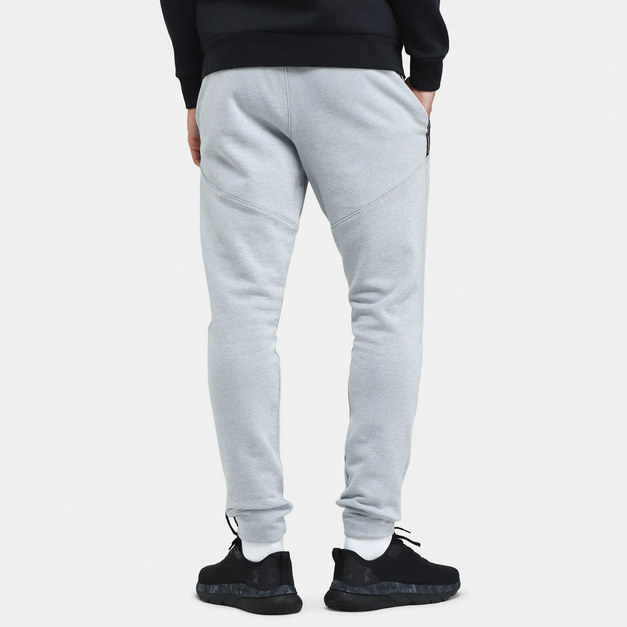 Under Armour Fleece Joggers Halo Grey / Black - Beta