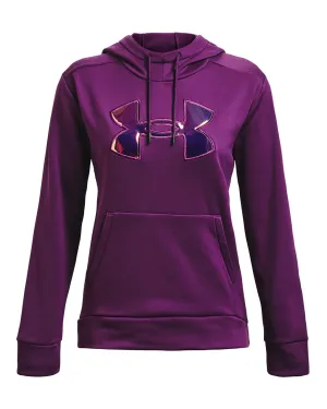 Under Armour Womens Armour Fleece Big Logo Hoodie Sweatshirt