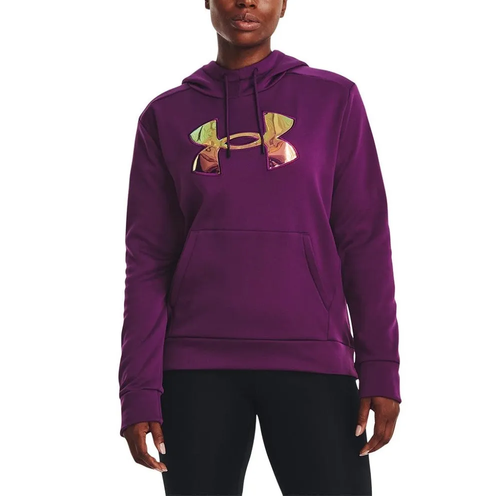 Under Armour Womens Armour Fleece Big Logo Hoodie Sweatshirt