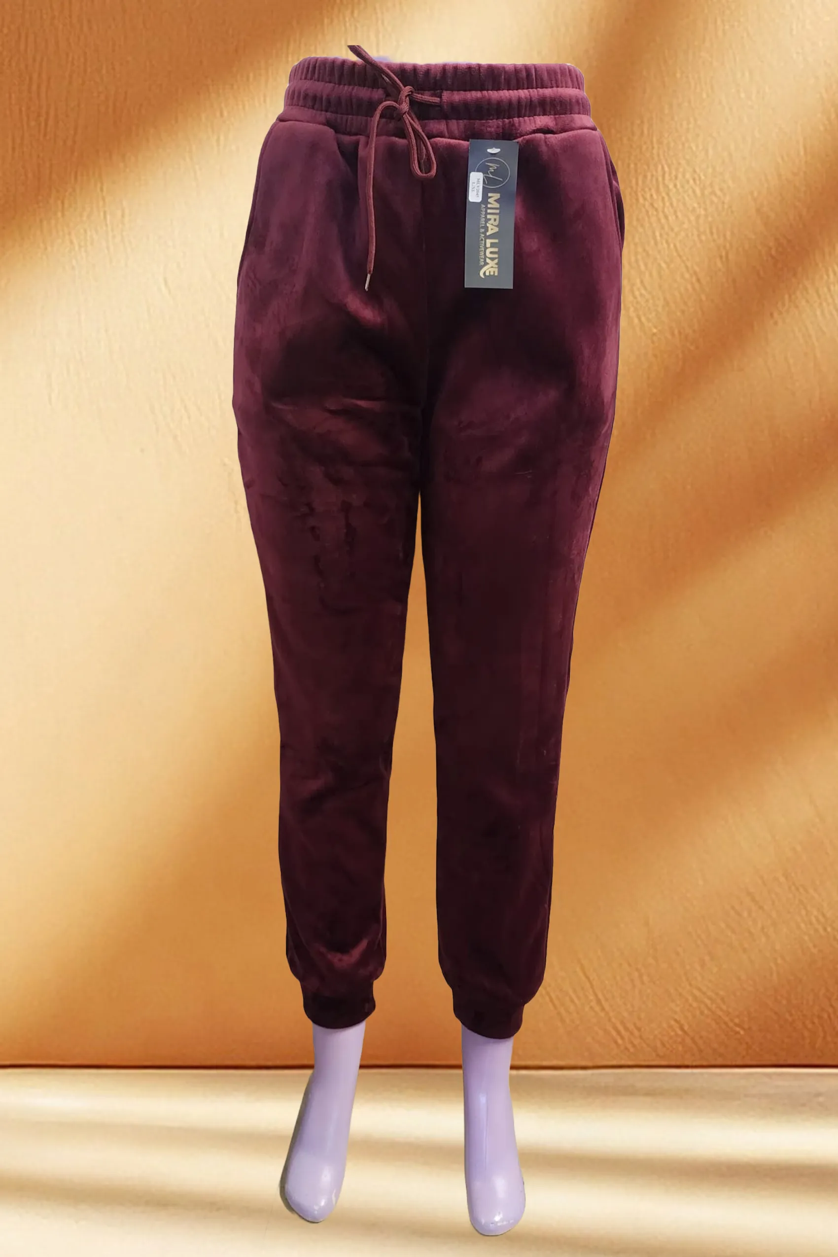 Winter Velvet Joggers