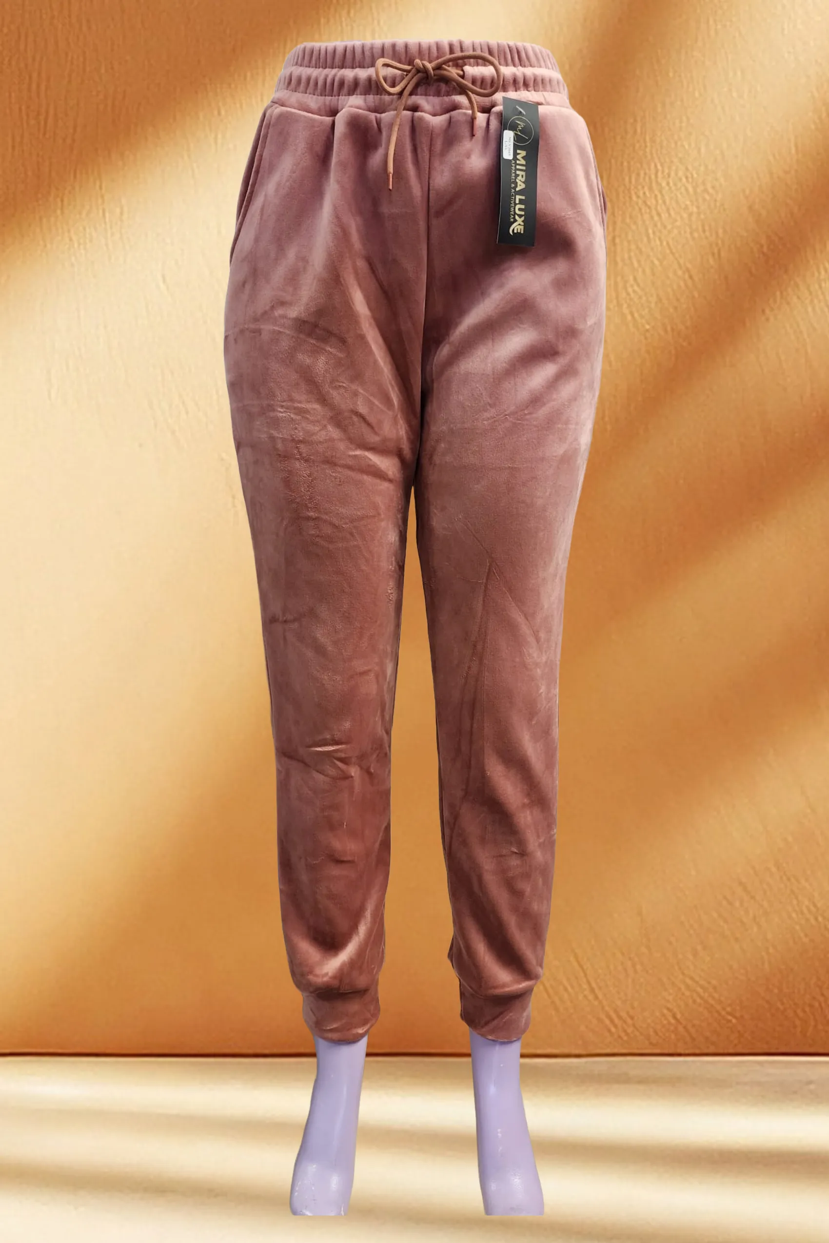 Winter Velvet Joggers