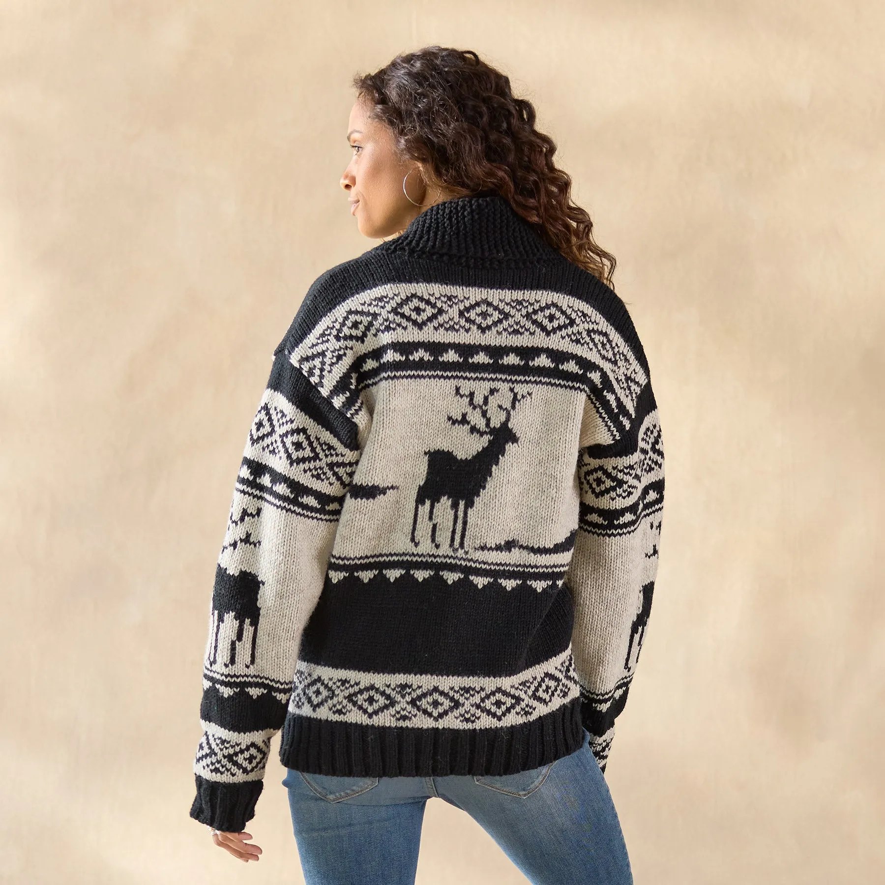 Woodland Stag Cardigan