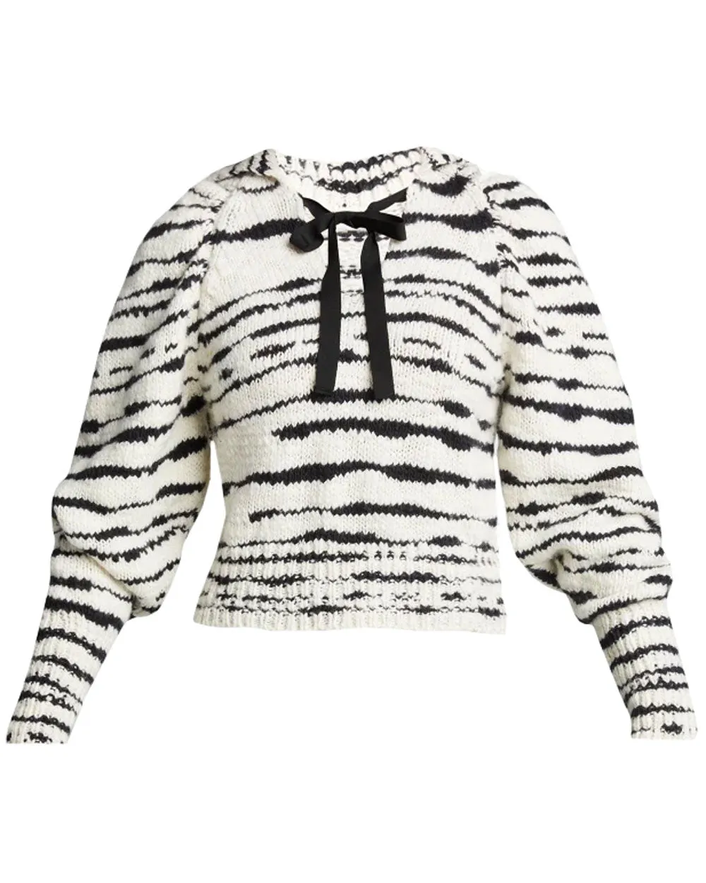 Zebra Hooded Nicola Pullover